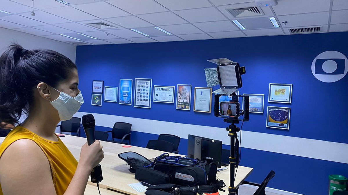 Operação Livewest em reportagem externa